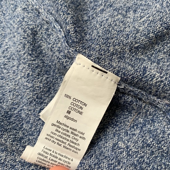 COPY - XS, Gap, long blue open front cardigan - Picture 11 of 11